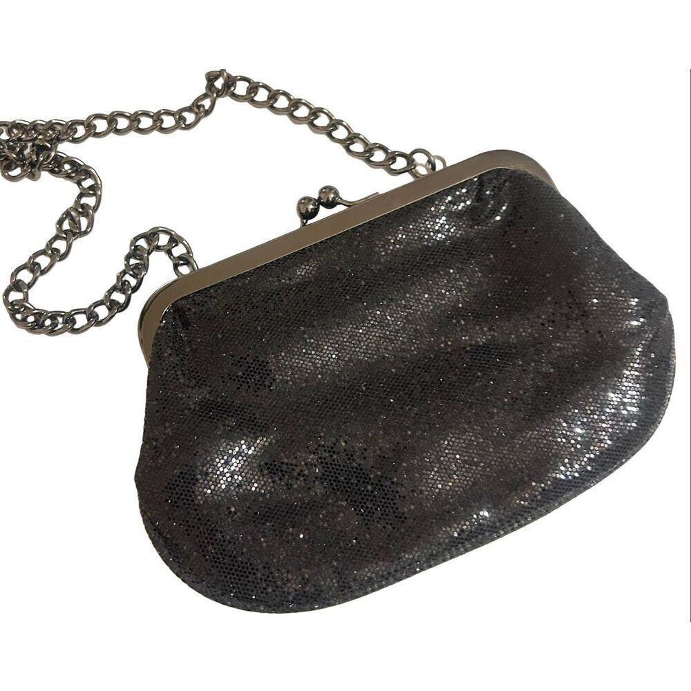 Express Sequin Shoulder Clutch Purse